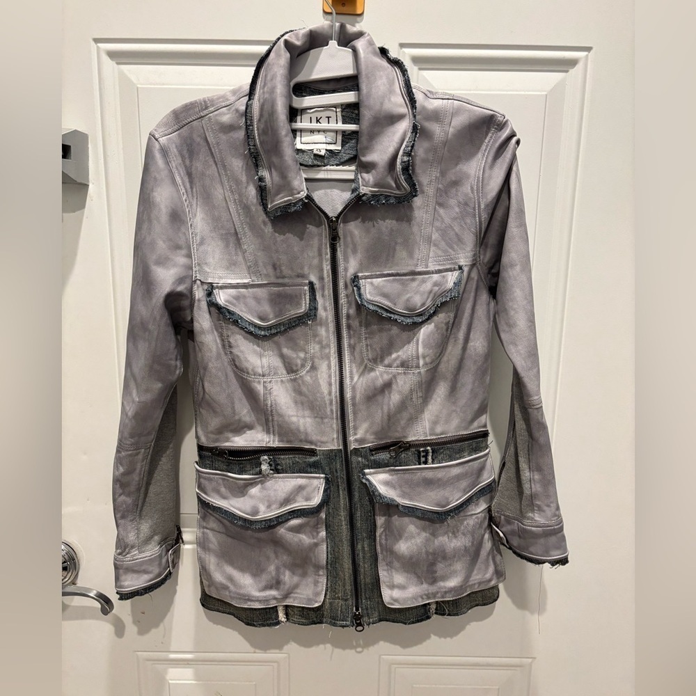 JKT NYC Leather jacket XS